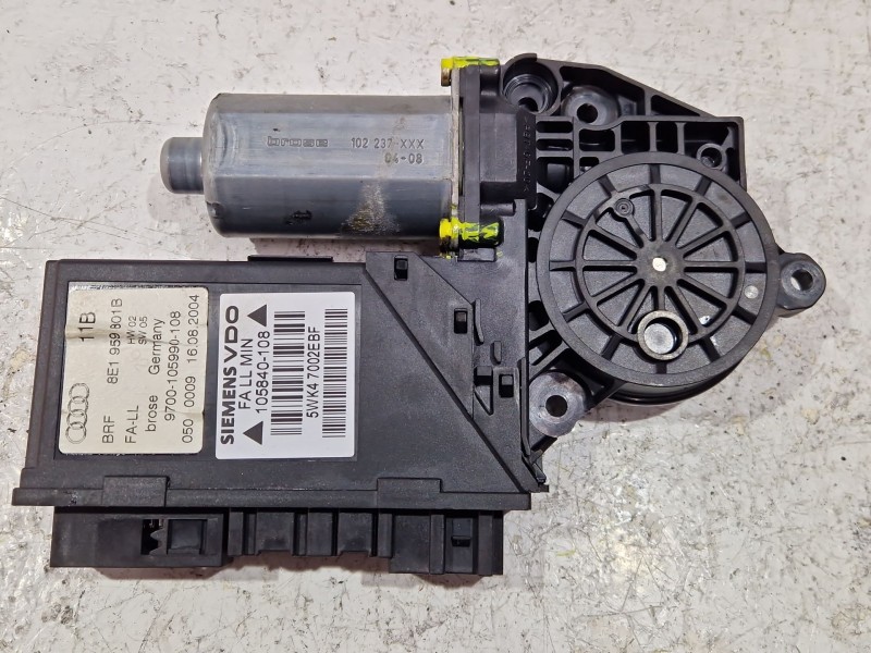 Recambio de motor elevalunas delantero izquierdo para audi a4 b6 (8e2) 1.9 tdi referencia OEM IAM 8E1959801B  