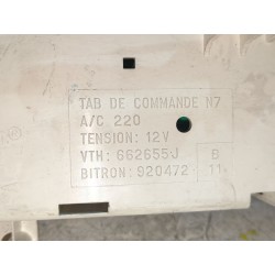 Recambio de mando climatizador para citroën xsara 1.6i 16v referencia OEM IAM 662655J  