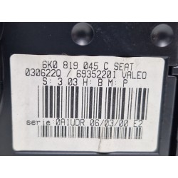 Recambio de mando climatizador para seat ibiza ii (6k1) 1.9 sdi referencia OEM IAM 6K0819045C  
