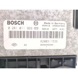 Recambio de centralita inyeccion para renault laguna ii (bg0)(2001) 1.9 dci (bg0g) referencia OEM IAM 8200311539  