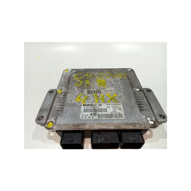 Recambio de centralita inyeccion para citroën c5 berlina (2001) 2.2 hdi (dc4hxb, dc4hxe) referencia OEM IAM 0281010938  
