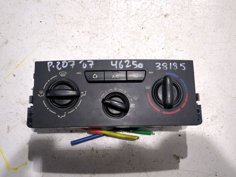 Recambio de mandos climatizador para peugeot 207 (2006) 1.4 confort [1,4 ltr. - 50 kw hdi] referencia OEM IAM N102080F6  