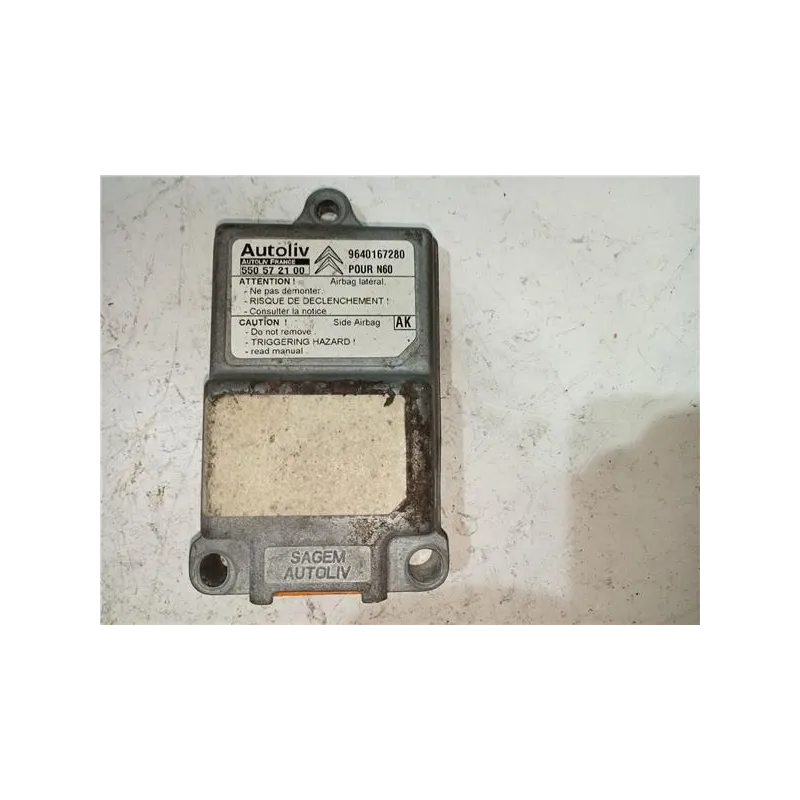 Recambio de centralita airbag para citroën xsara berlina (1997) 1.9 td referencia OEM IAM 550572100  