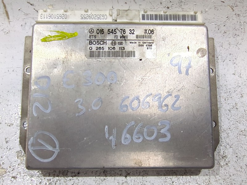 Recambio de centralita para mercedes-benz clase e (w210) e 300 turbo-d (210.025) referencia OEM IAM 0155457632  