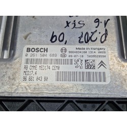 Recambio de centralita inyeccion para peugeot 207/207+ (wa_, wc_) 1.6 16v turbo referencia OEM IAM 9666104380  