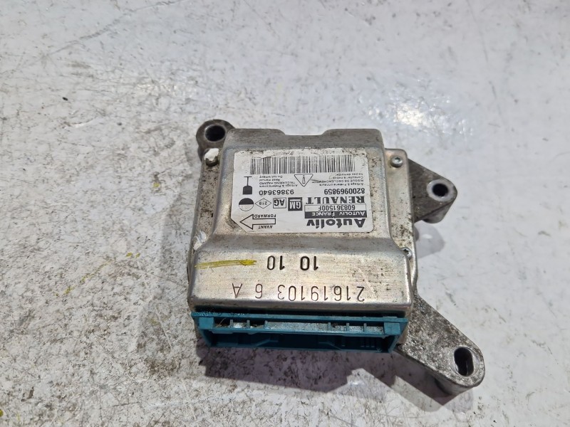 Recambio de centralita airbag para renault trafic ii furgón (fl) 1.9 dci 100 (fl0c) referencia OEM IAM 8200969859  