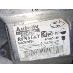 Recambio de centralita airbag para renault trafic ii furgón (fl) 1.9 dci 100 (fl0c) referencia OEM IAM 8200969859  