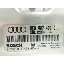 Recambio de centralita inyeccion para audi a4 b6 (8e2) 2.5 tdi quattro referencia OEM IAM 8E0907401C  