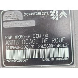 Recambio de nucleo abs para peugeot 207/207+ (wa_, wc_) 1.6 16v turbo referencia OEM IAM 10096039213  