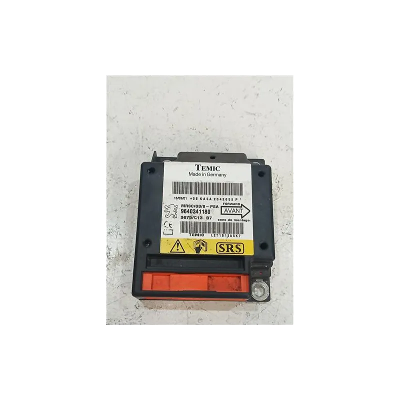 Recambio de centralita airbag para peugeot 607 (s1)(12.200012.2004) 2.2 hdi referencia OEM IAM 9640341180  