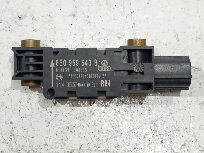 Recambio de sensor impacto para audi a4 b7 avant (8ed) 3.0 tdi quattro referencia OEM IAM 8E0959643B  