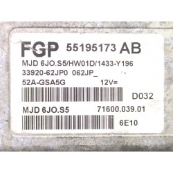 Recambio de centralita inyeccion para suzuki swift iii (sg) 1.3 ddis referencia OEM IAM 55195173AB  