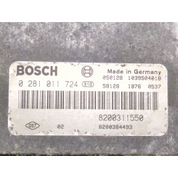 Recambio de centralita inyeccion para renault espace iv (jk0)(2002) 2.2 dci (jk07) referencia OEM IAM 0281011724  