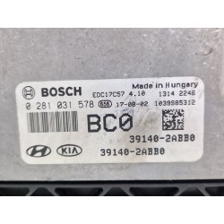 Recambio de centralita inyeccion para hyundai ix20 (jc) 1.6 crdi referencia OEM IAM 391402Abb0  