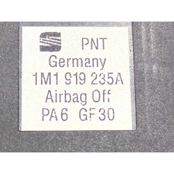 Recambio de desconectador airbag para seat leon (1m1) 1.9 tdi referencia OEM IAM 1M1919235A  