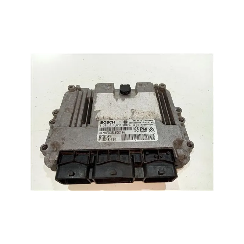 Recambio de centralita inyeccion para citroën c4 coupe (2004) 1.6 hdi referencia OEM IAM 0281011863  