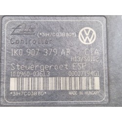 Recambio de nucleo abs para audi a3 (8p1)(05.2003) 2.0 tdi 16v referencia OEM IAM 1K0907379AB  