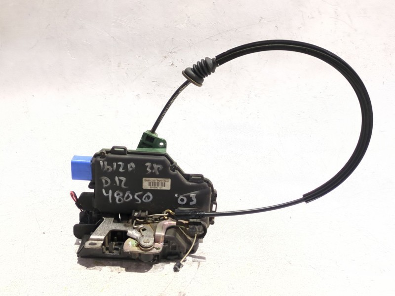 Recambio de cerradura puerta delantera izquierda para seat ibiza iii (6l1) 1.9 tdi referencia OEM IAM 3B1837015AM  