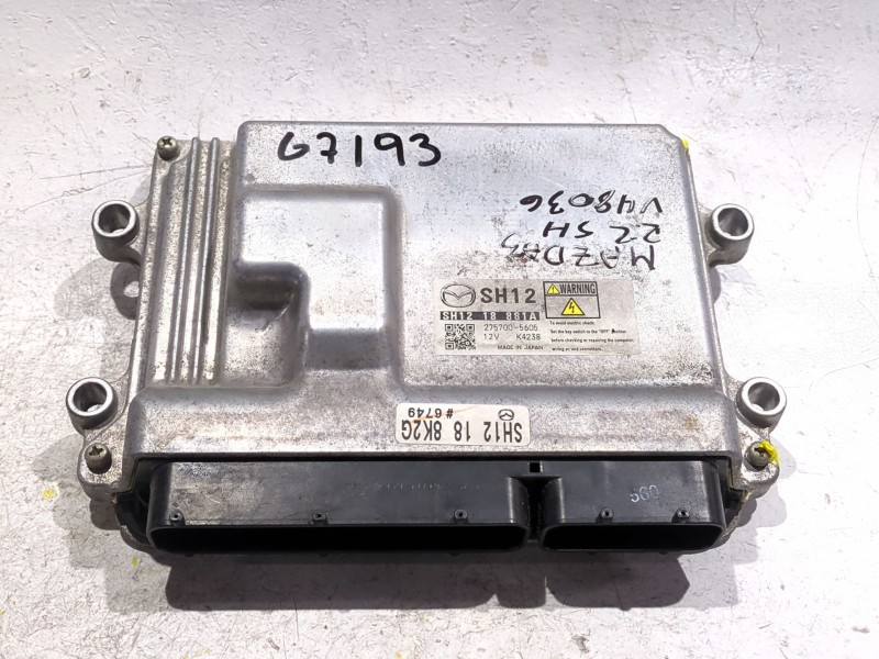 Recambio de centralita inyeccion para mazda 3 (bm, bn) 2.2 d referencia OEM IAM SH1218881A  