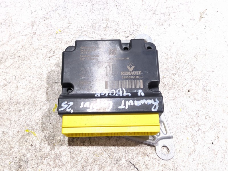 Recambio de centralita airbag para renault captur ii (hf_) tce 100 (hfmt) referencia OEM IAM 285550002R  