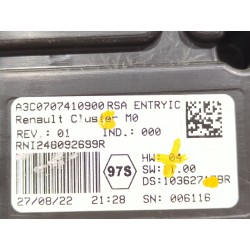 Recambio de cuadro completo para dacia duster (hm_) 1.5 dci 90 (hmaa) referencia OEM IAM A3C0707410900  