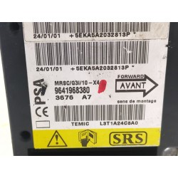 Recambio de centralita airbag para citroën c5 berlina hdi (dcrhzb, dcrhze) referencia OEM IAM 9641968380  