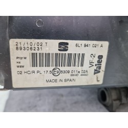 Recambio de faro delantero izquierdo para seat cordoba (6l2) 1.9 tdi referencia OEM IAM 6L1941021A  