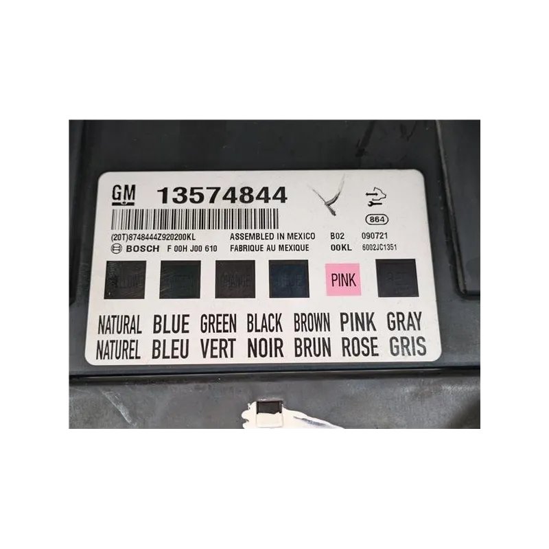 Recambio de modulo electronico para opel insignia berlina (2008) 2.0 cdti referencia OEM IAM GM13574844  