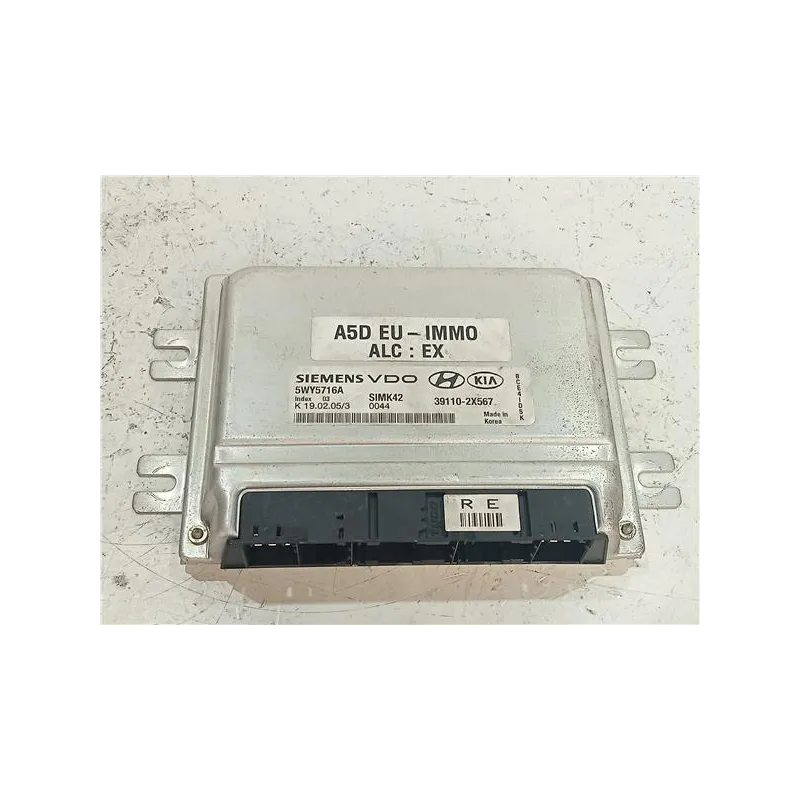 Recambio de centralita inyeccion para kia rio (jb)(2005) 1.2 85 cv referencia OEM IAM 5WY5716A SIMK42  