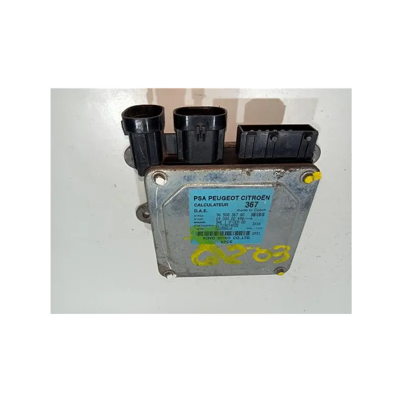 Recambio de centralita direccion asistida para citroën c3 (2002) hdi referencia OEM IAM 9650836780  