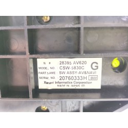 Recambio de mando multifuncion para nissan primera hatchback (p12) 2.2 dci referencia OEM IAM 28395AV620G  