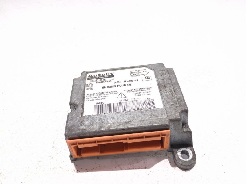 Recambio de centralita airbag para peugeot 306 (7b, n3, n5) 2.0 hdi 90 referencia OEM IAM 550864500  