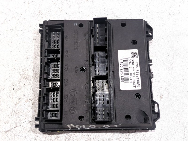 Recambio de modulo electronico para volkswagen polo iv (9n_, 9a_) 1.4 tdi referencia OEM IAM 6Q1937049F  