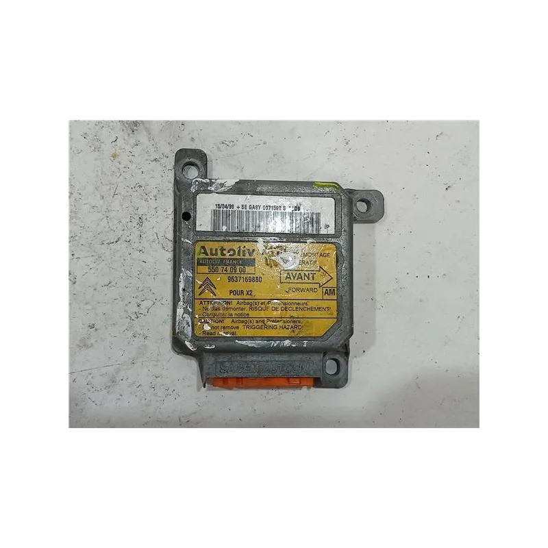 Recambio de centralita airbag para citroën xantia berlina (1998) 2.0 hdi 90 referencia OEM IAM 550740900  