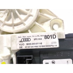 Recambio de motor elevalunas delantero izquierdo para audi a3 (8p1) 2.0 tdi 16v referencia OEM IAM 8P0959801D  