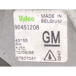 Recambio de faro antiniebla derecho para opel astra f berlina (1991) 1.7 tds referencia OEM IAM 90451208  