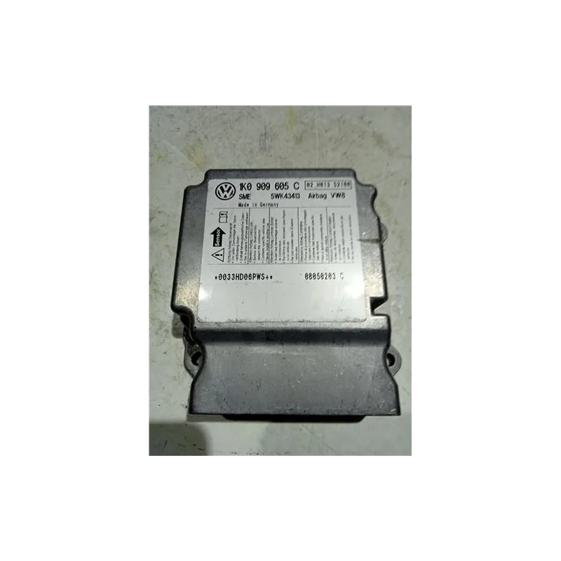 Recambio de centralita airbag para volkswagen golf v (1k1)(2003) 2.0 tdi 16v referencia OEM IAM 1K0909605C  