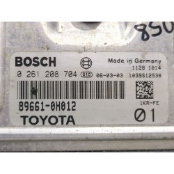 Recambio de centralita inyeccion para peugeot 107 (2005) 1.0 básico [1,0 ltr. - 50 kw] referencia OEM IAM 0261208704  