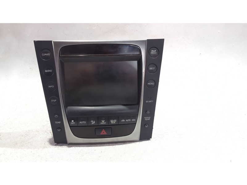 Recambio de pantalla multifuncion para lexus gs (_s19_) 300 (grs190_) referencia OEM IAM 8611130740  