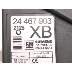 Recambio de modulo electronico para opel corsa c (x01) 1.2 (f08, f68) referencia OEM IAM 24467903  