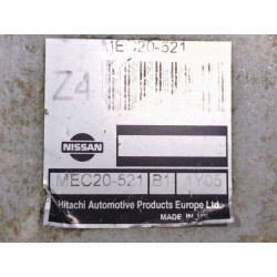 Recambio de centralita inyeccion para nissan primera berlina (p11)(05.1996) 1.6 16v referencia OEM IAM MEC20521  