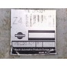 Recambio de centralita inyeccion para nissan primera berlina (p11)(05.1996) 1.6 16v referencia OEM IAM MEC20521  