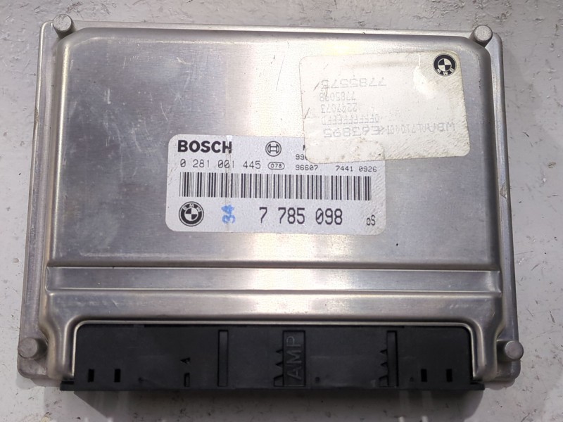 Recambio de centralita inyeccion para bmw 3 (e46) 320 d referencia OEM IAM 7785098  