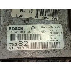 Recambio de centralita inyeccion para peugeot 206 (1998) 1.4 hdi eco 70 referencia OEM IAM 0281010707 EDC16C382  