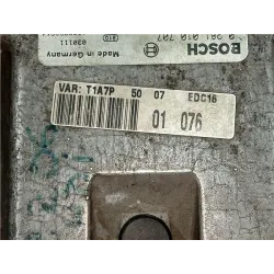 Recambio de centralita inyeccion para peugeot 206 (1998) 1.4 hdi eco 70 referencia OEM IAM 0281010707 EDC16C382  