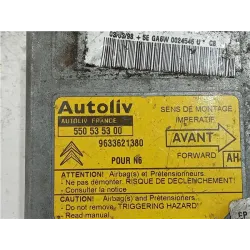 Recambio de centralita airbag para citroën xsara berlina (1997) 1.9 td referencia OEM IAM 550535300  