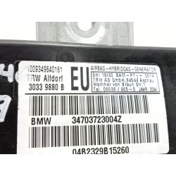 Recambio de airbag lateral delantero derecho para bmw 3 (e46) 320 d referencia OEM IAM 34703723004Z  