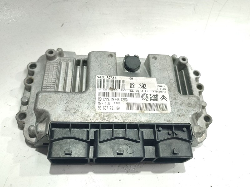 Recambio de centralita inyeccion para peugeot 207/207+ (wa_, wc_) 1.6 16v referencia OEM IAM 9663773180  0261208965