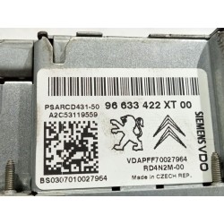 Recambio de sistema audio / radio cd para peugeot 207/207+ (wa_, wc_) 1.6 16v referencia OEM IAM 96633422XT  