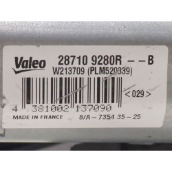 Recambio de motor limpia trasero para renault captur ii (hf_) tce 100 (hfmt) referencia OEM IAM 287109280R  